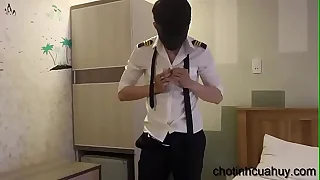 Gay việt nam tự sướng với cockring c&oacute; rung