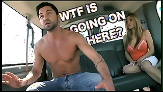 BAIT BUS - Dominic Pacifico aka DJ Adam Gets Tricked Into Having Gay Sex Give Steven Ponce